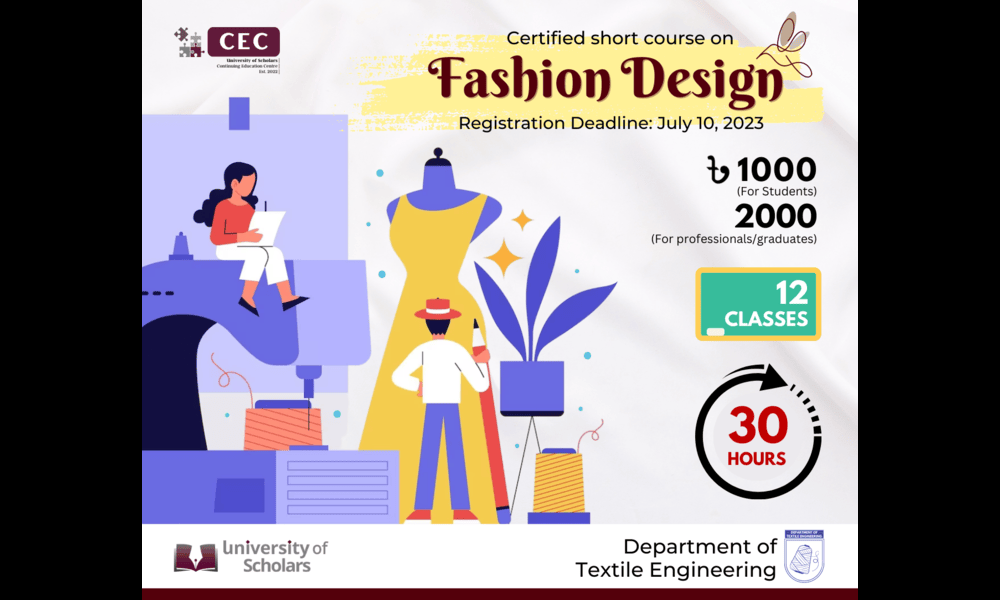 Certified Short Course on Fashion Design